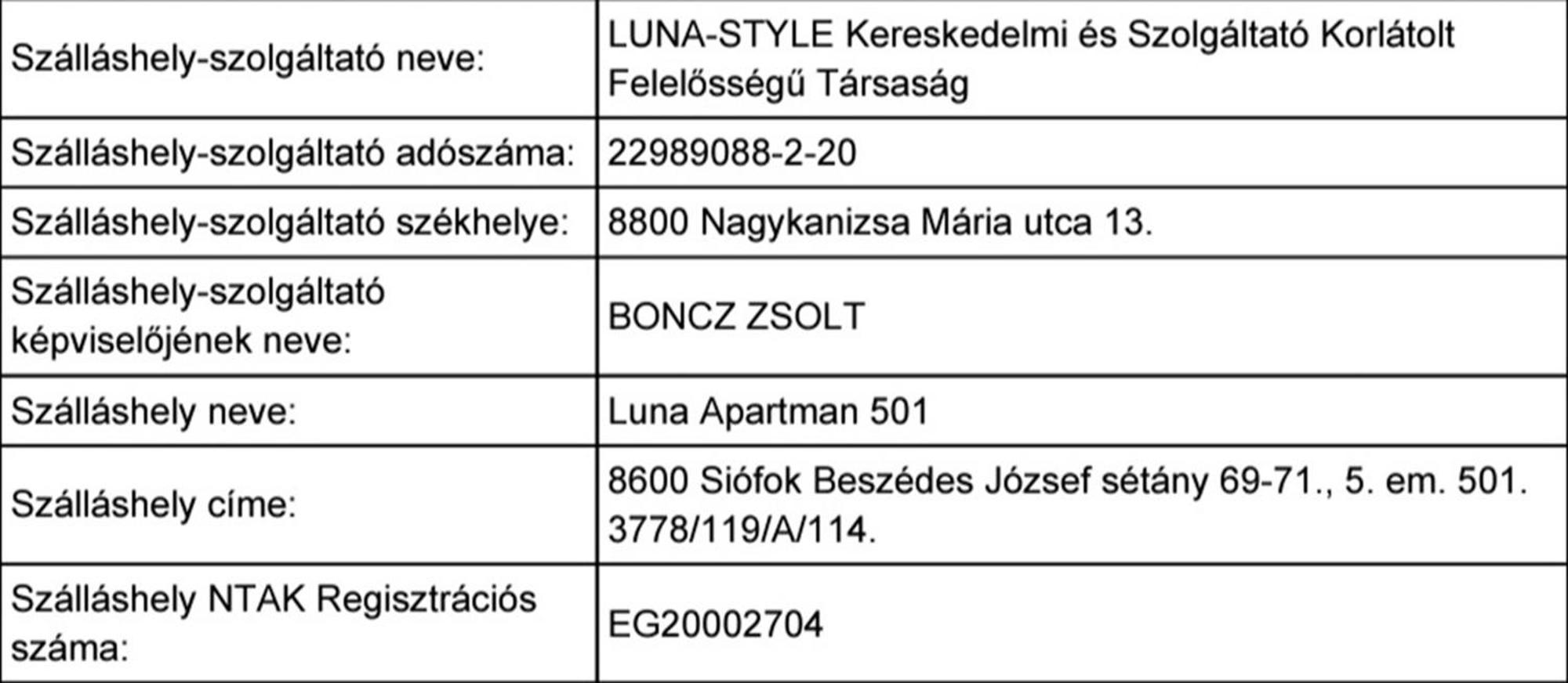 Luna Apartman501 Siófok Exterior foto